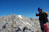 In Presolana con Roby Piantoni...emozionante salita con il grande apinista-guida alpina scalvino il 4 giugno 2009 - FOTOGALLERY